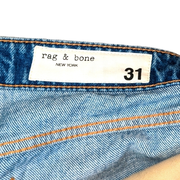 Rags & Bone Dre Rise Distressed Denim Shorts.... Size 31 - Picture 6 of 8
